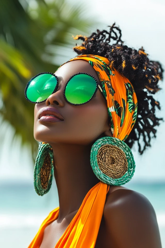 Tropical Accessories for Summer Beach Looks - photo 10