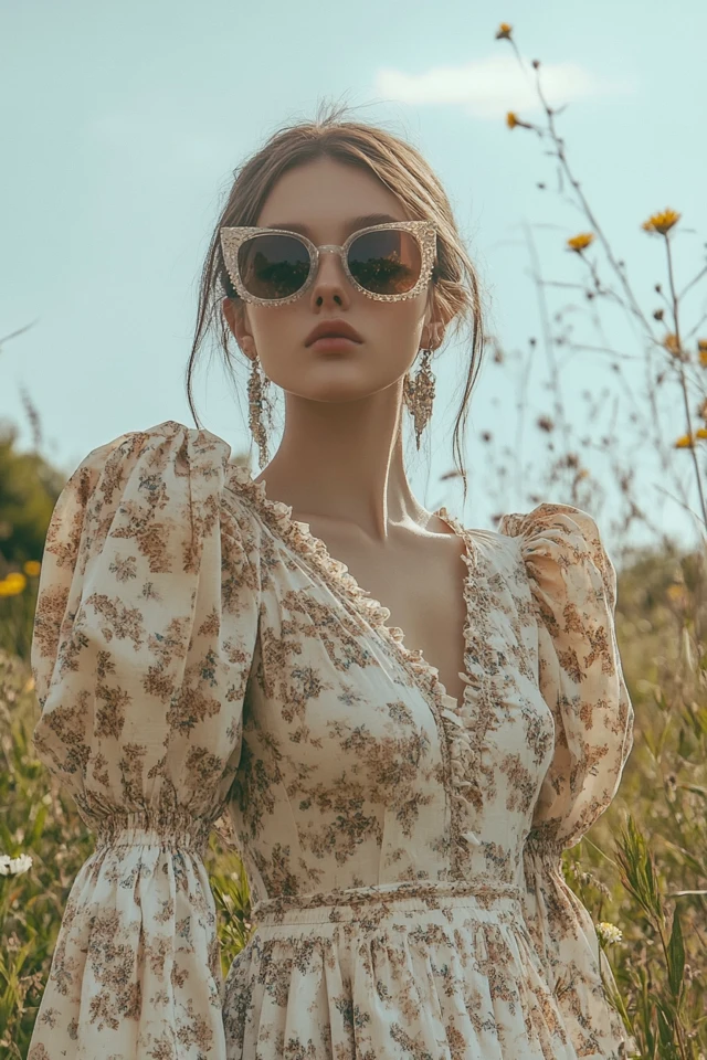 Puff Sleeve Dresses for Vintage-Inspired Style - photo 10