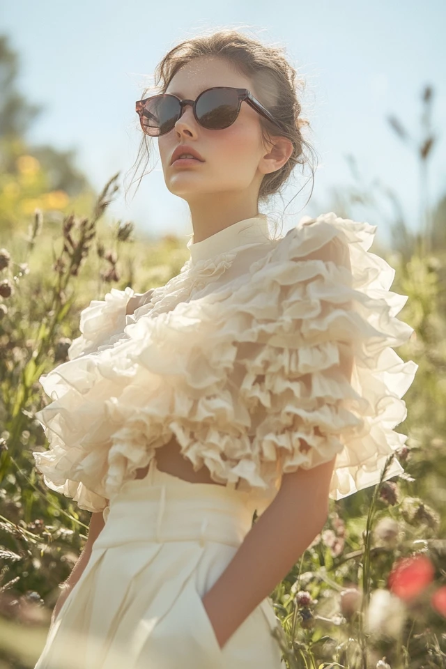 Layered Ruffle Skirts for Playful Silhouettes - photo 10