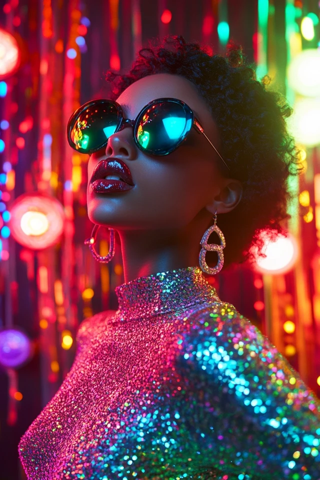 Edgy Nightclub Looks with Metallic Details - photo 10