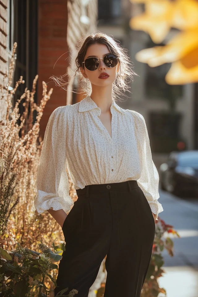 Lightweight Blouses for Warm Early Fall Afternoons - photo 10