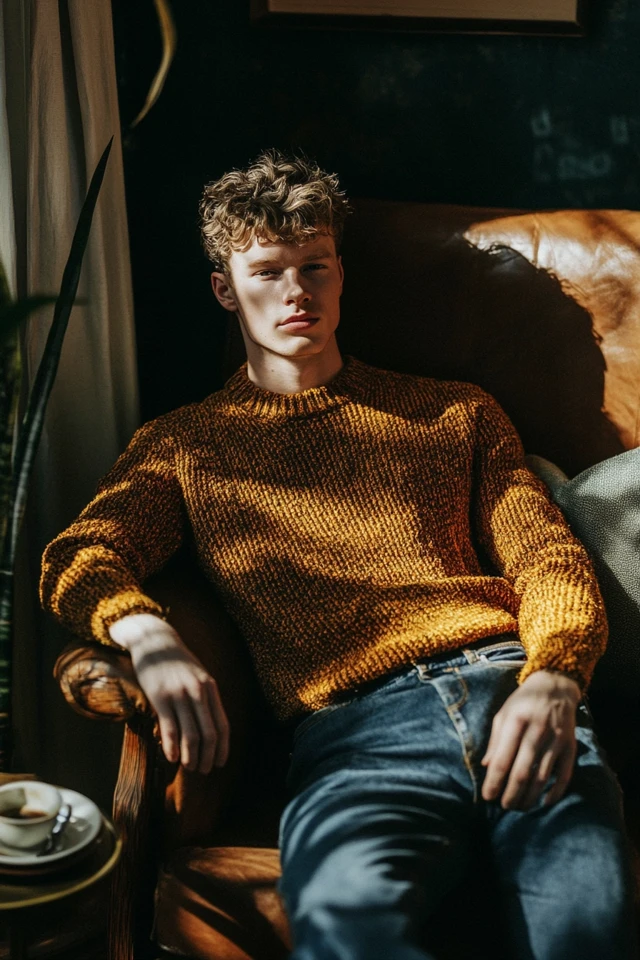 The Art of Mixing Warm and Cool Tones in Knitwear - photo 7