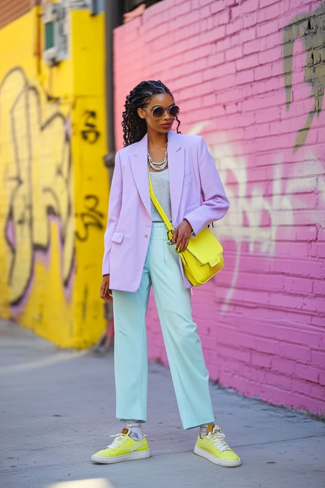 The Best Pastel and Neon Mixes for Street Style Outfits - photo 7