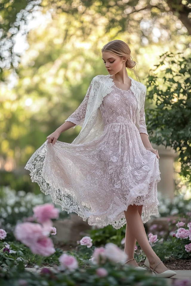 Sophisticated Lace Dresses for Easter Sunday - photo 7