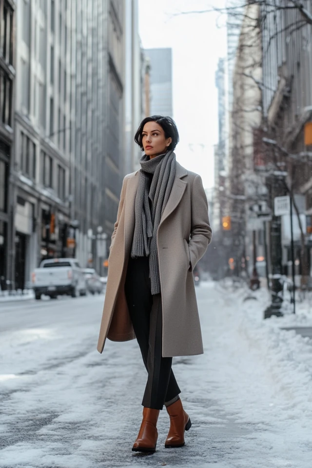 How to Combine Wool and Cashmere for Luxe Winter Coats - photo 2