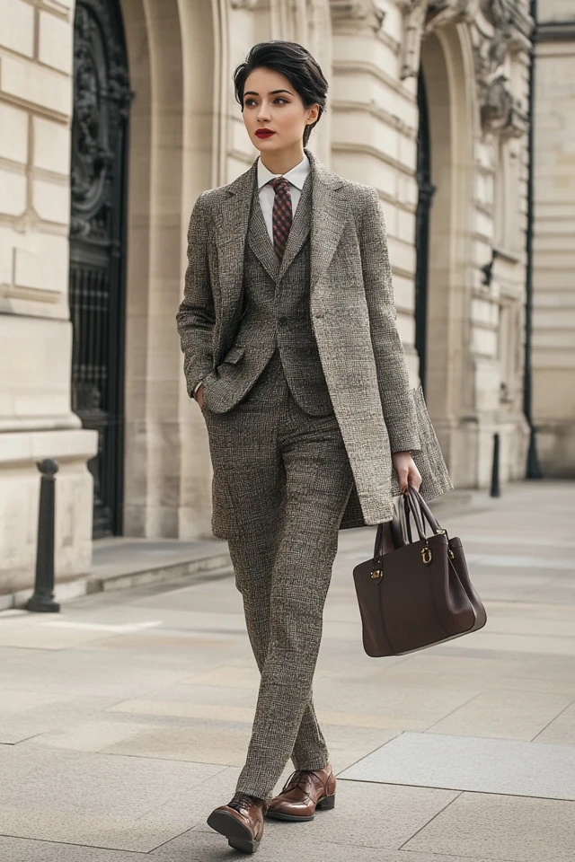 Wool and Tweed Combinations for Timeless Workwear - photo 7