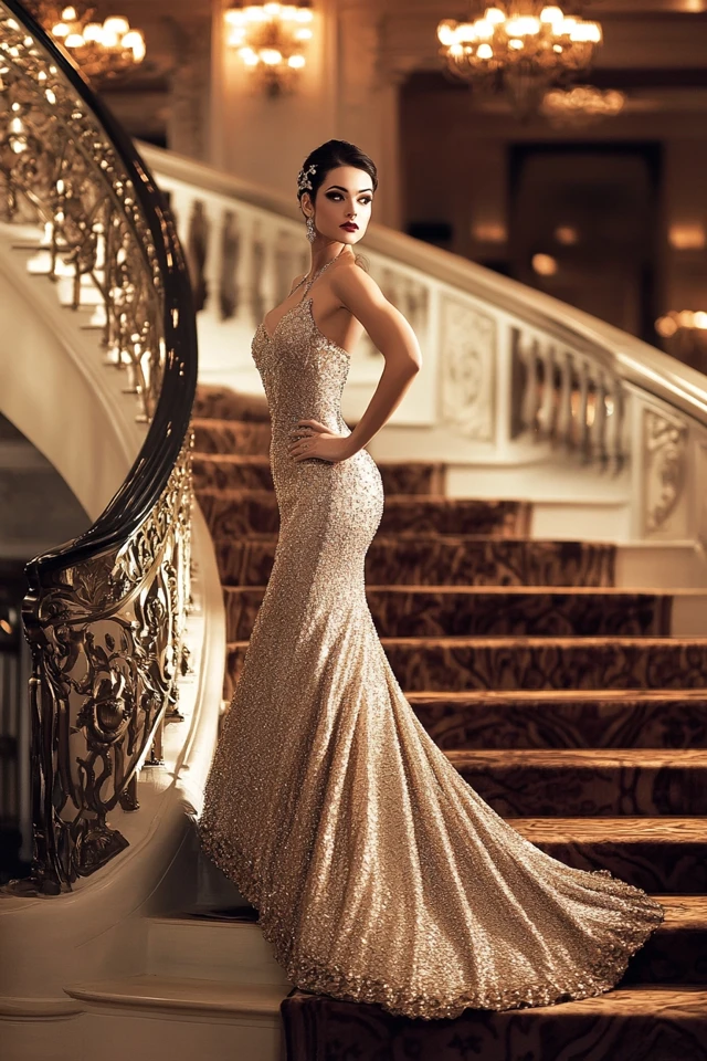 Dramatic Mermaid Silhouettes for Formal Evening Gowns - photo 7