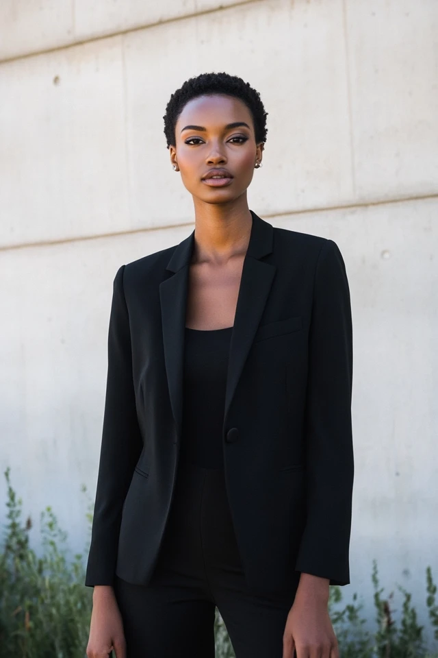 Tailored Black Blazers for Versatile Layering - photo 6