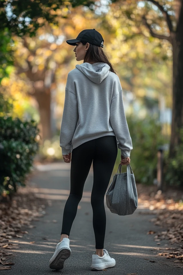 Comfortable Black Leggings for Casual Days - photo 7
