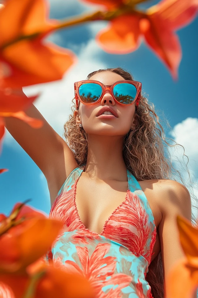 Aqua and Coral Beachwear Color Combinations You’ll Love - photo 7