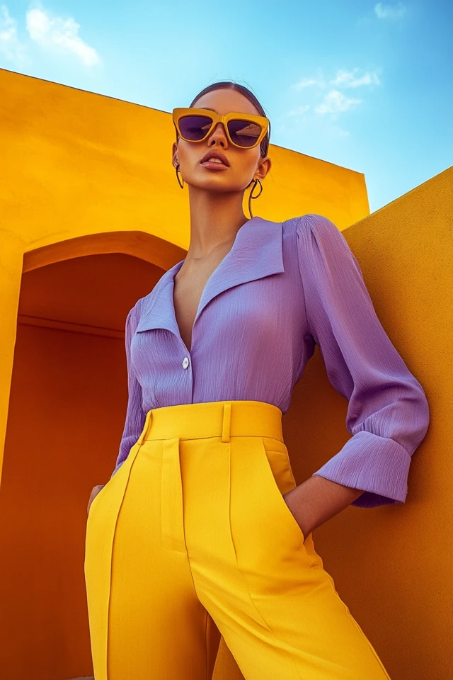 Lavender and Yellow Pairings for Fresh, Bold Looks - photo 3