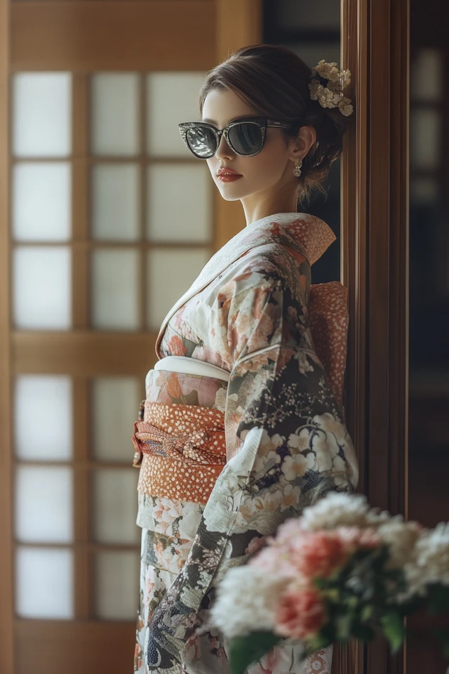 Traditional Kimonos for Japanese Tea Ceremonies - photo 7