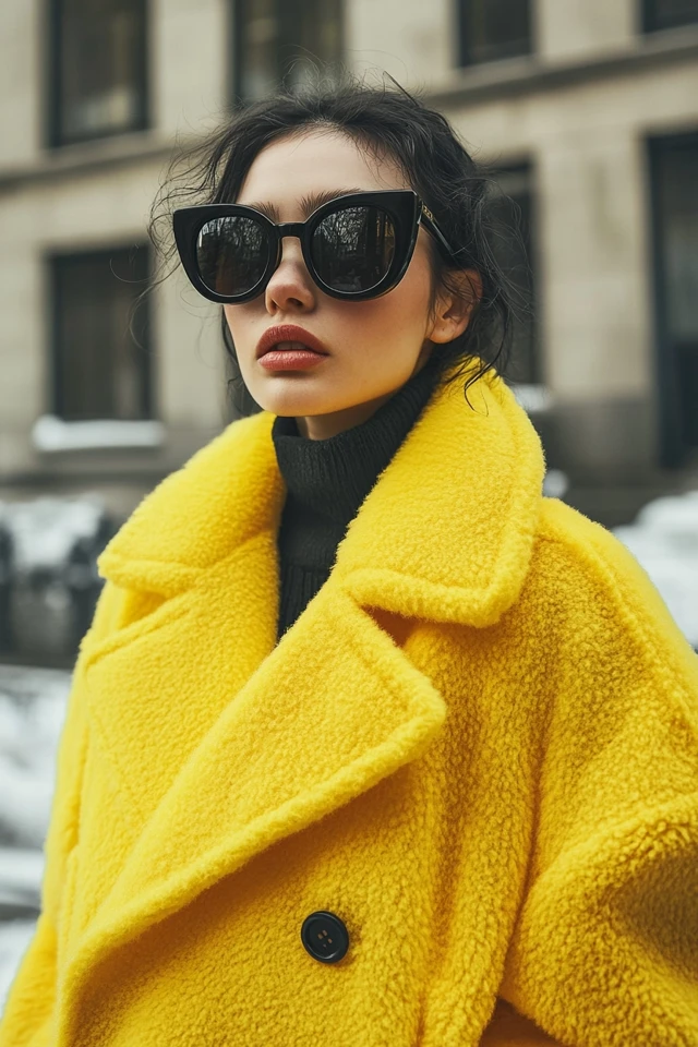 Bright Yellow Outerwear for Winter Sunshine - photo 7