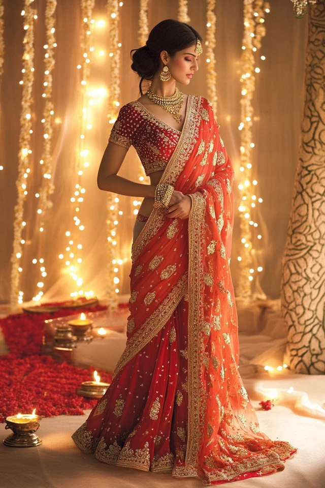 Embellished Sarees for Diwali Celebrations - photo 11