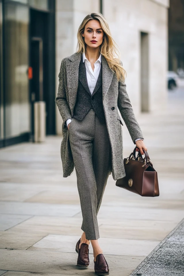 Wool and Tweed Combinations for Timeless Workwear - photo 11