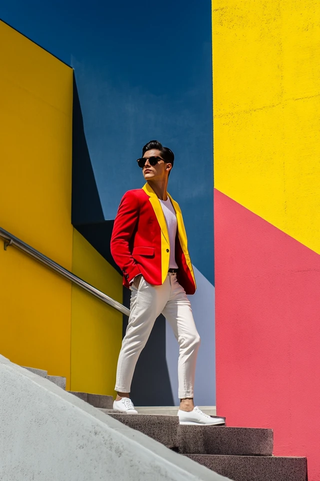 Vibrant Color Blocking Tips for Statement Jackets - photo 3