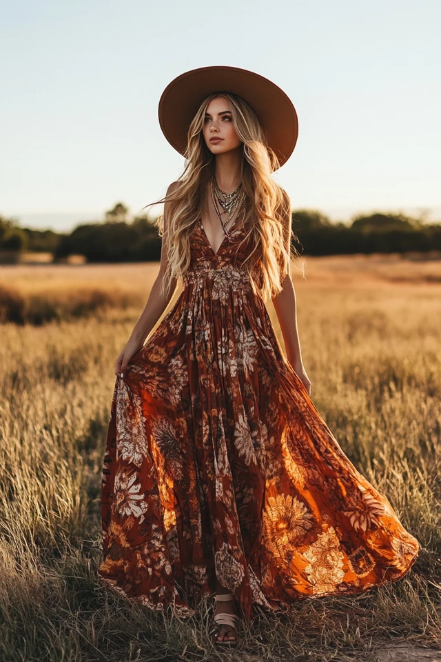 Flowy Bohemian Dresses for Summer Festivals - photo 3