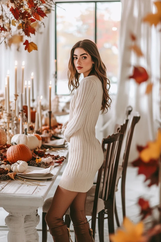 Chic Outfits for Thanksgiving Family Dinners - photo 3
