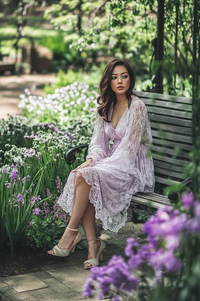 Sophisticated Lace Dresses for Easter Sunday - photo 3