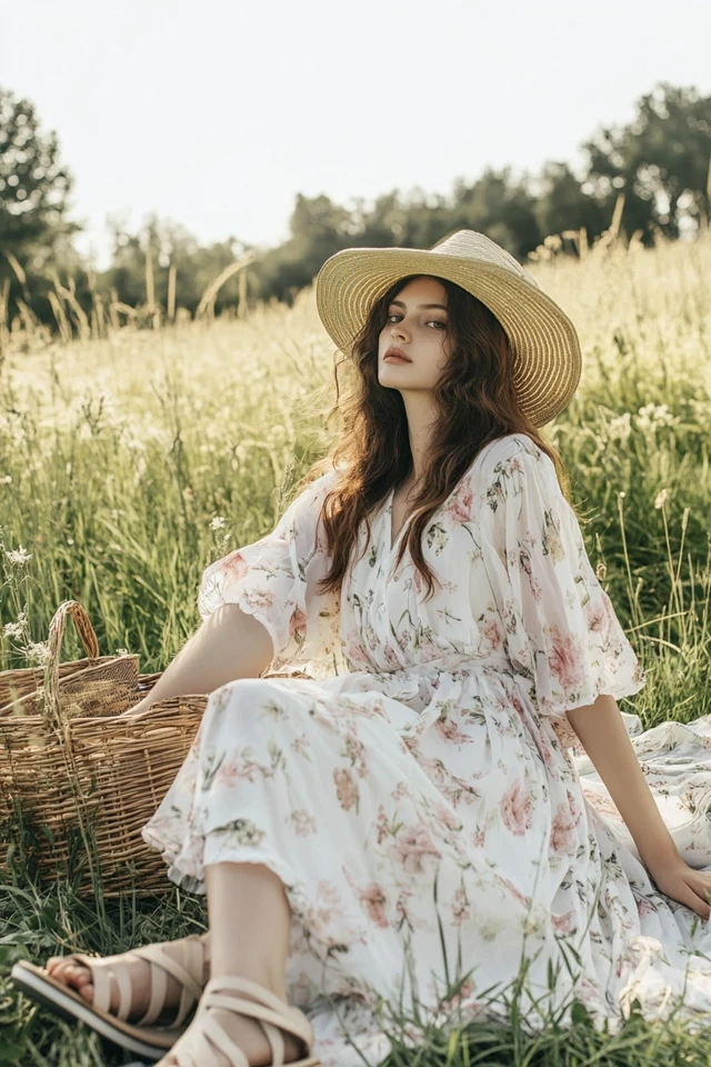 Romantic Picnic Dresses for Outdoor Dates - photo 3