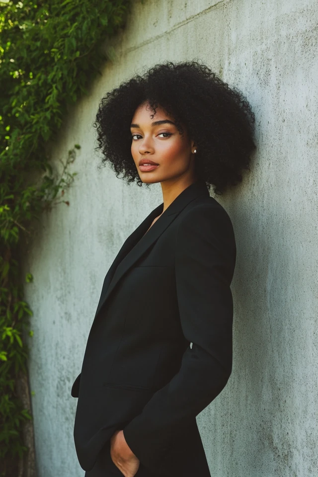 Tailored Black Blazers for Versatile Layering - photo 2