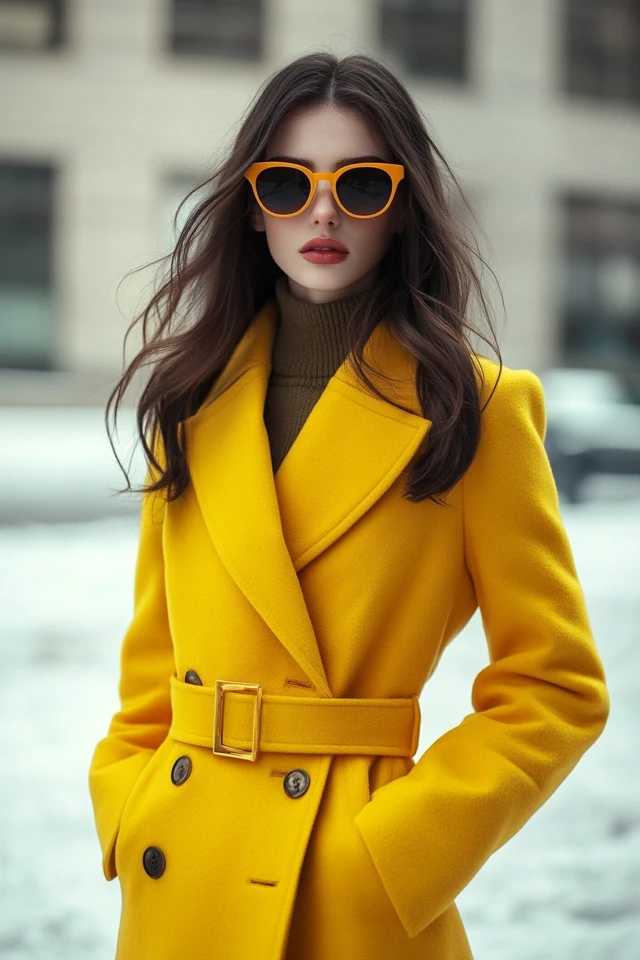 Bright Yellow Outerwear for Winter Sunshine - photo 3