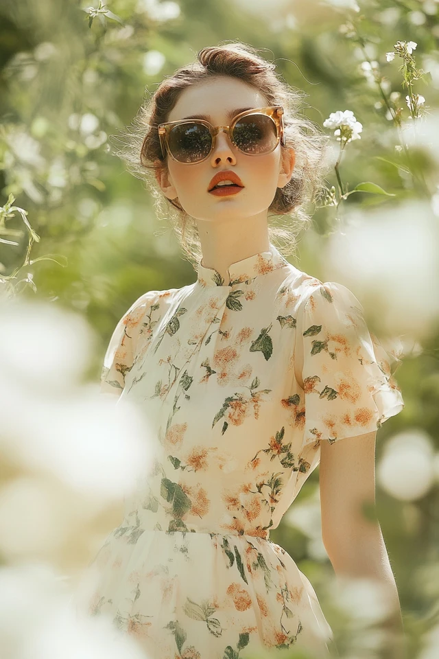 Vintage-Inspired Florals for Spring Day Dresses - photo 3