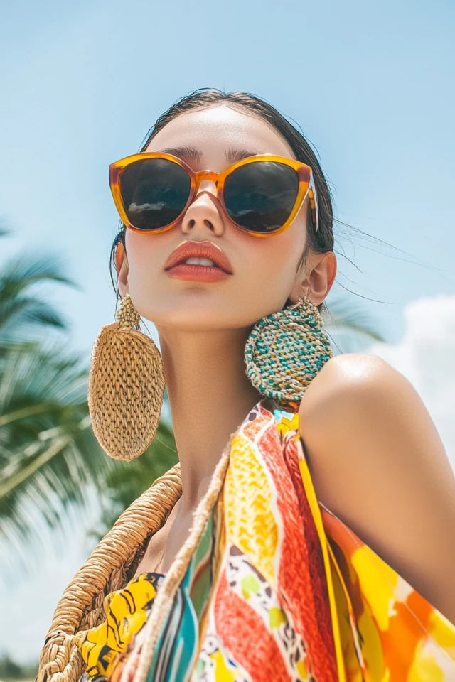 Tropical Accessories for Summer Beach Looks - photo 3