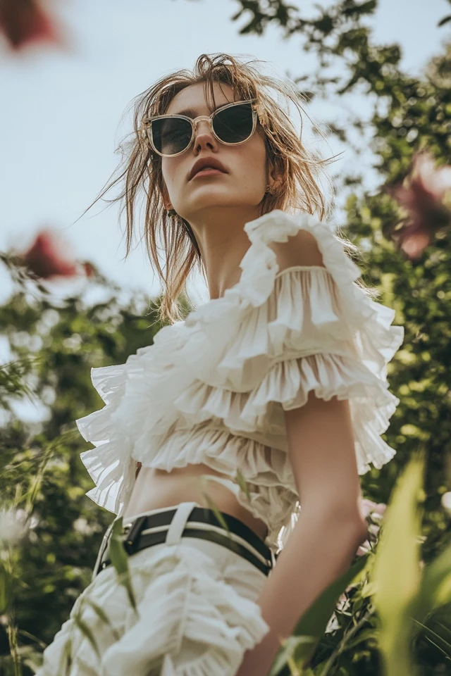 Layered Ruffle Skirts for Playful Silhouettes - photo 3