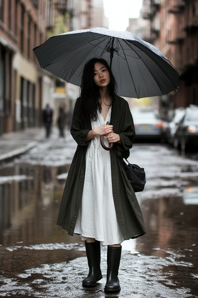 Relaxed Tunic Dresses for Warm Spring Showers - photo 11