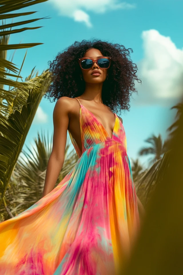 Tropical Color Palettes for Vacation Maxi Dresses - photo 11