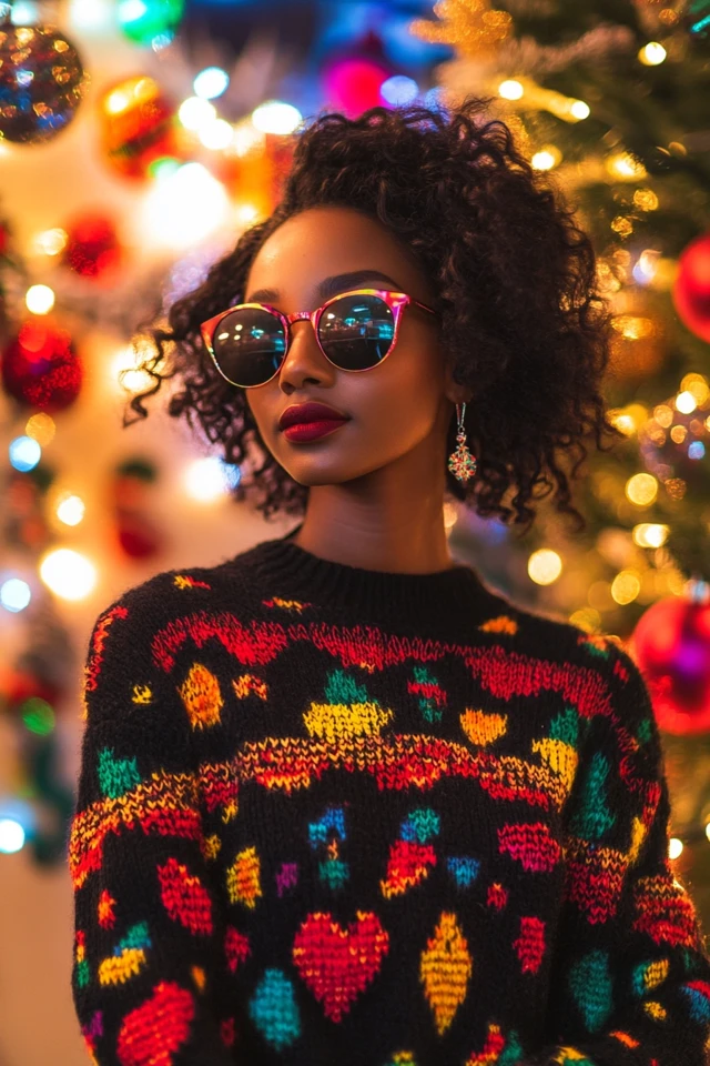 Fun and Festive Outfits for Ugly Sweater Parties - photo 11