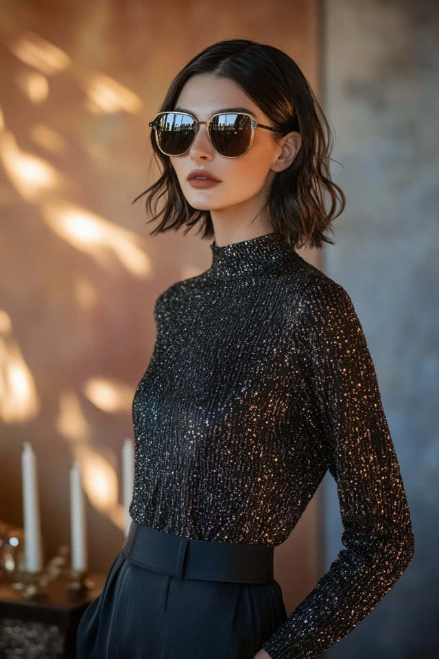 Sparkly Tops and Skirts for Hanukkah Gatherings - photo 11