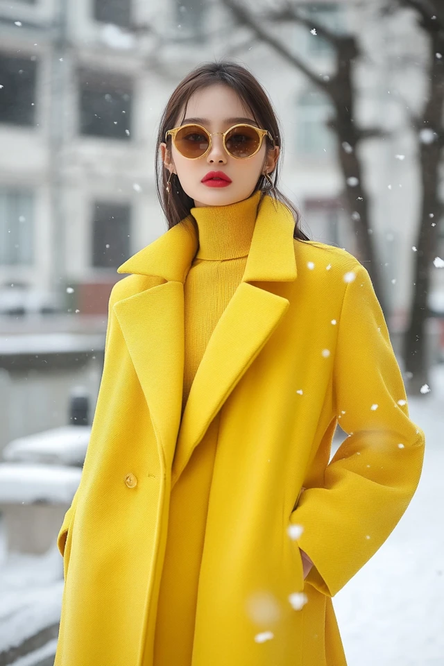 Bright Yellow Outerwear for Winter Sunshine - photo 11
