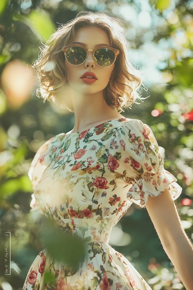 Vintage-Inspired Florals for Spring Day Dresses - photo 11