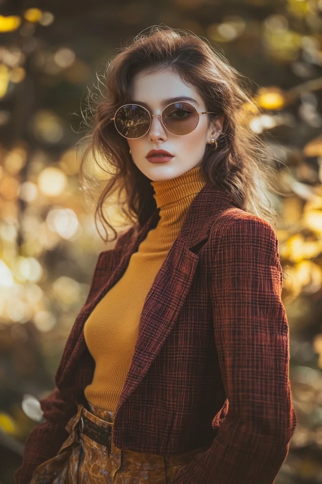 Deep Burgundy and Mustard Color Pairings for Fall - photo 11