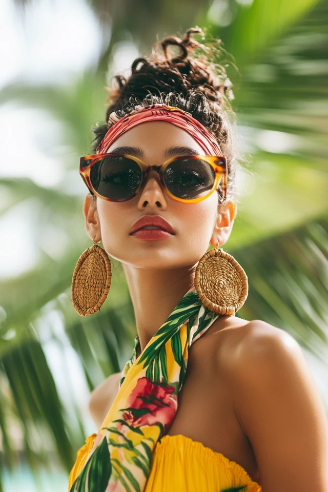 Tropical Accessories for Summer Beach Looks - photo 11