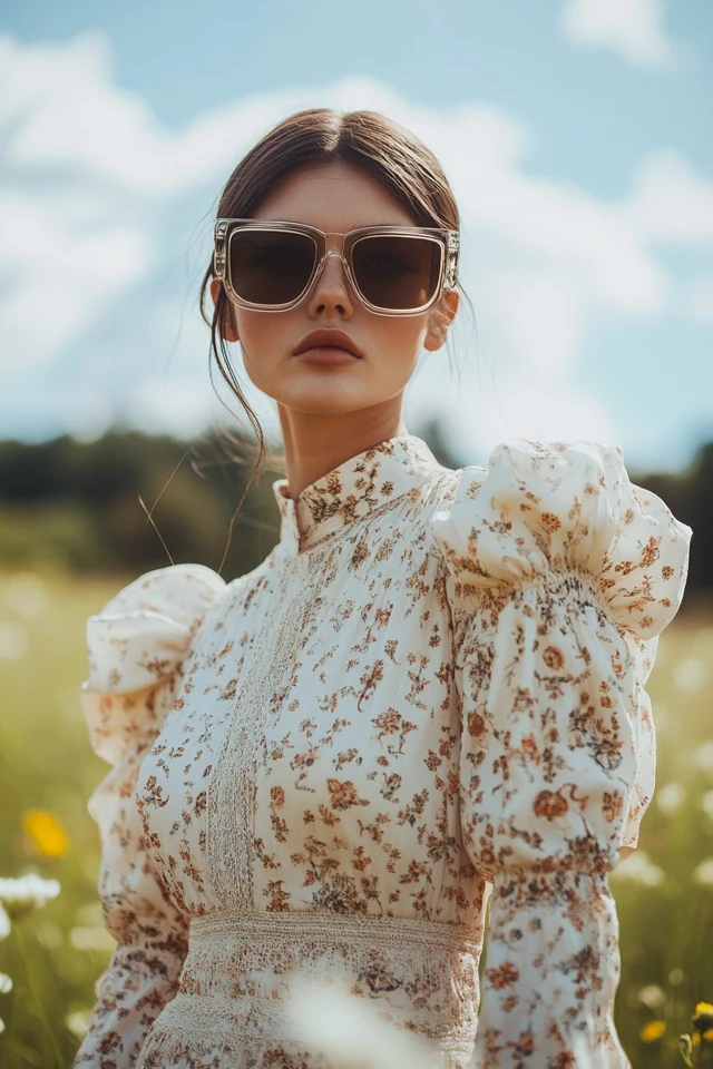 Puff Sleeve Dresses for Vintage-Inspired Style - photo 11