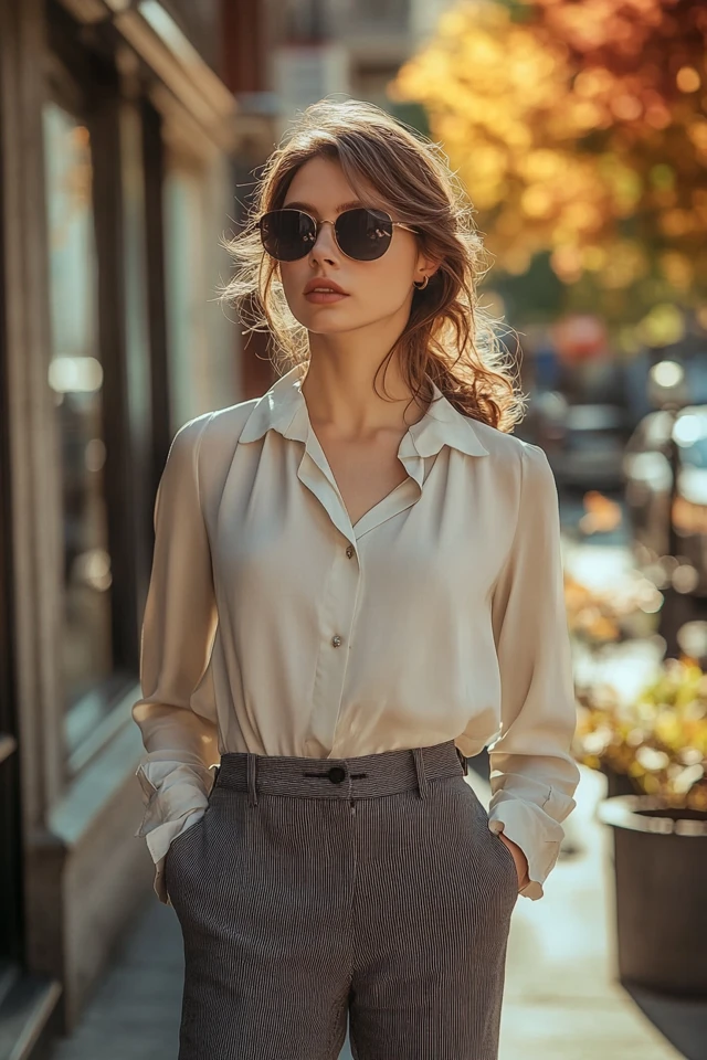 Lightweight Blouses for Warm Early Fall Afternoons - photo 11
