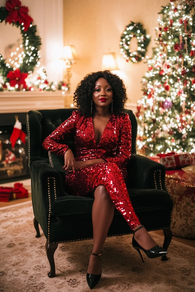 Christmas Party Attire: Festive Looks for Holiday Celebrations - photo 10