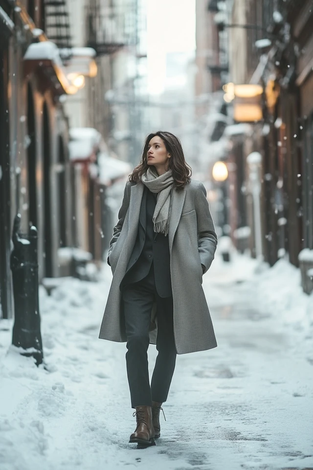 How to Combine Wool and Cashmere for Luxe Winter Coats - photo 9