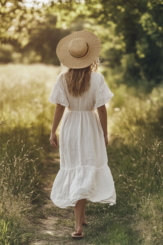 Rustic Linen and Cotton Outfits for Summer Comfort - photo 8