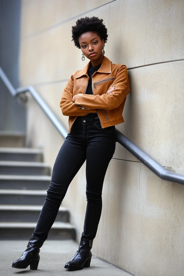 Combining Leather and Suede for Edgy Jackets - photo 8