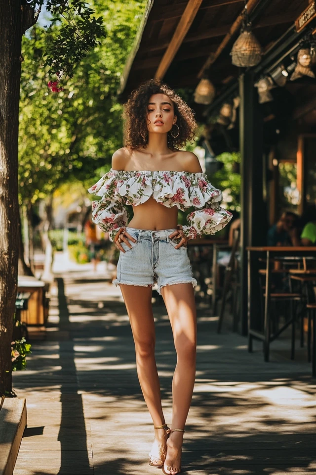 Statement Sleeves in Light Tops for Summer Trends: The Must-Have Look of the Season - photo 8