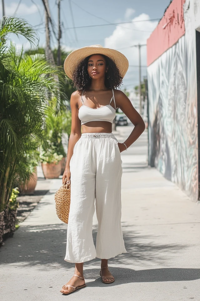 Flowy Wide-Leg Pants for Hot Humid Climates - photo 8