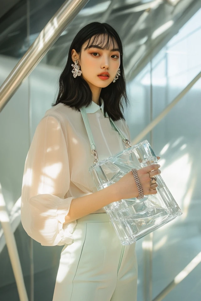 Transparent Accessories: The Acrylic Trend You Need - photo 8