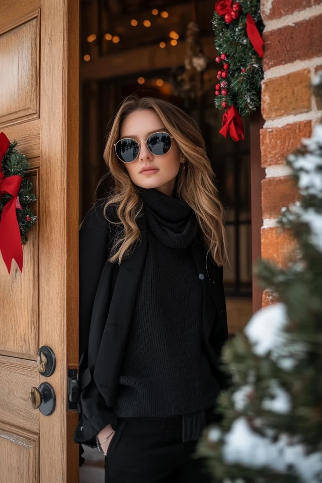 Stylish Matching Family Outfits for Holiday Photos - photo 7
