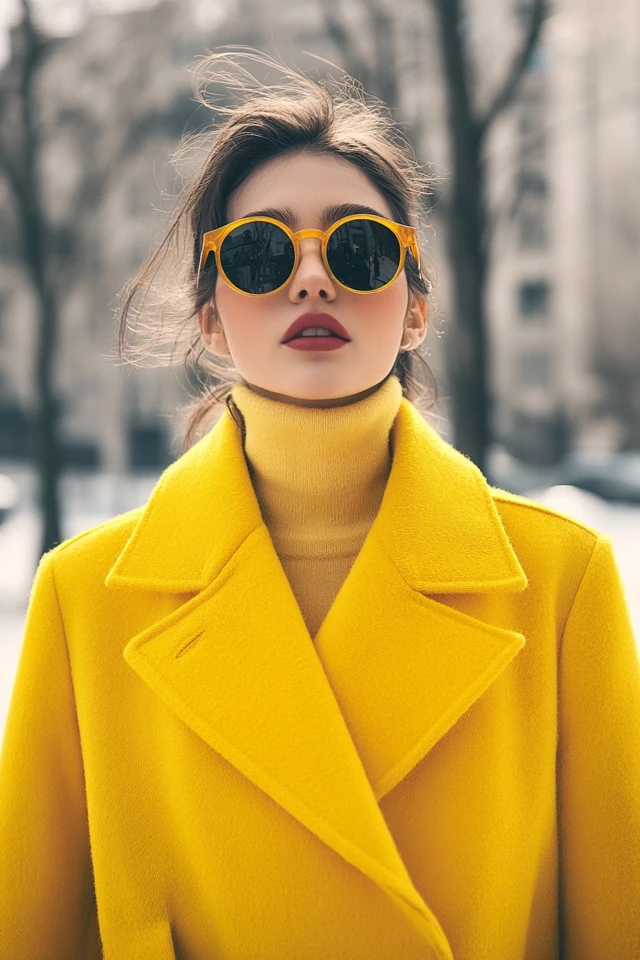 Bright Yellow Outerwear for Winter Sunshine - photo 8