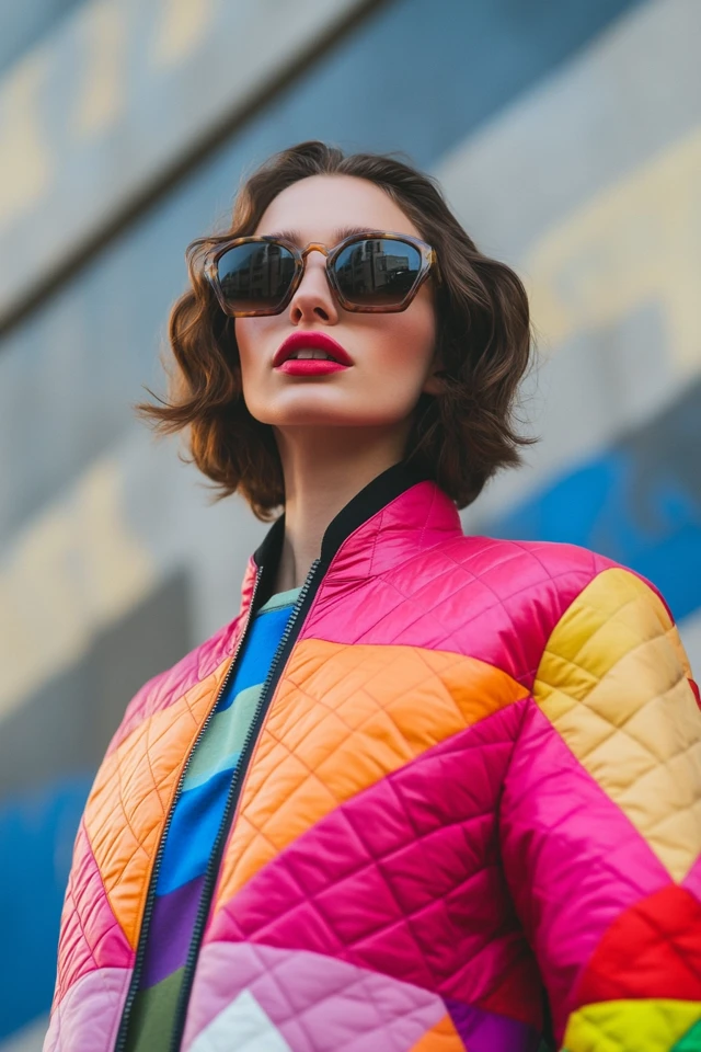 Quilted Jackets in Vibrant Colors for Winter Trends - photo 8