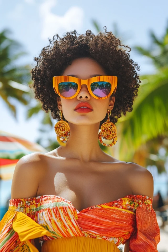 Tropical Accessories for Summer Beach Looks